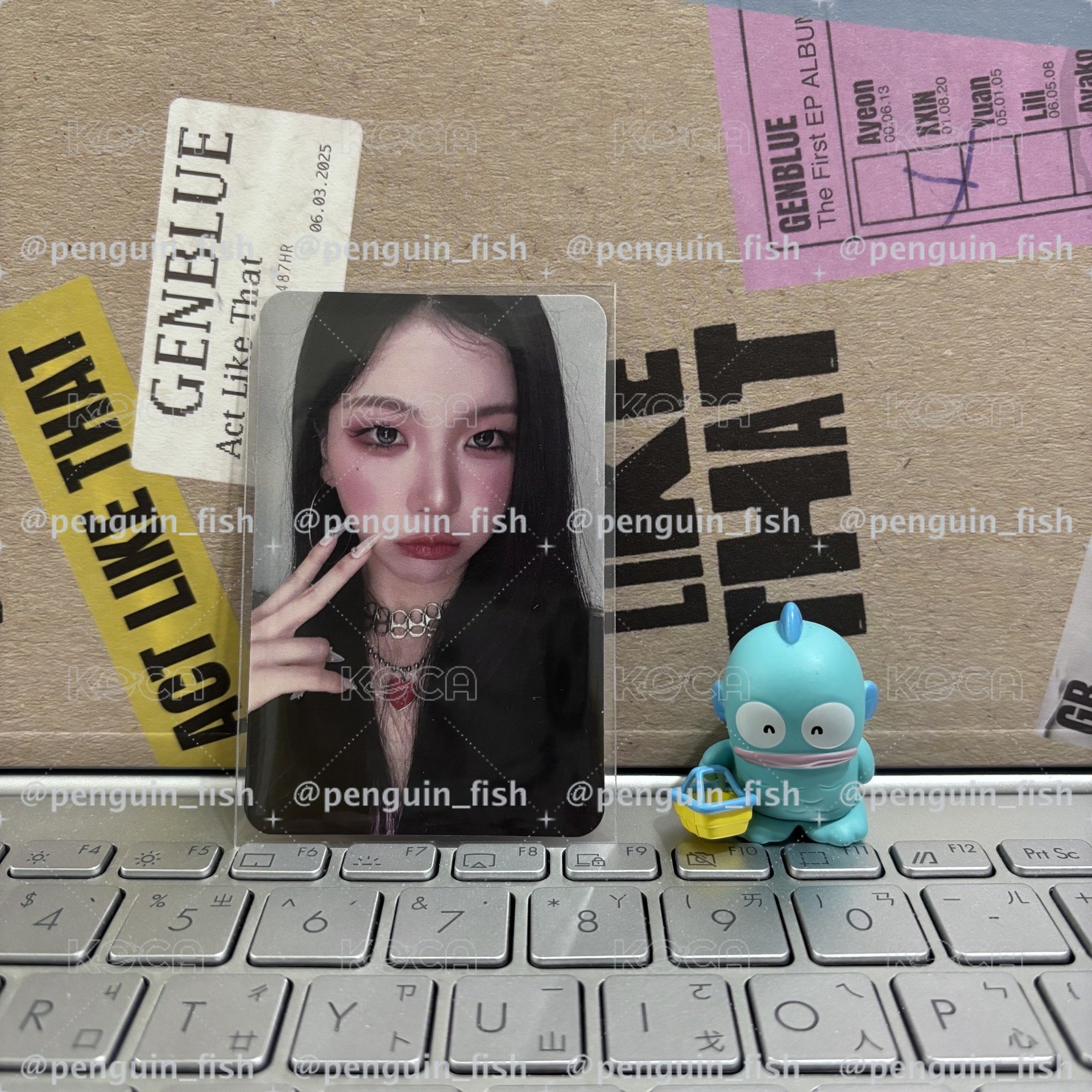 AYEON 🐹｜MIRROR 微樂客 1.0 線下 簽售卡 Christmas ver.