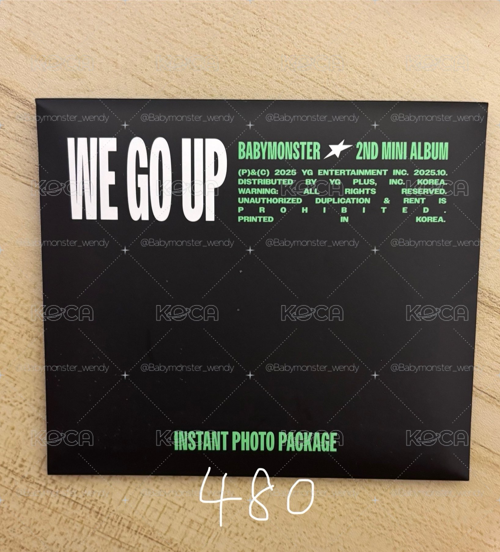 We Go Up拍立得