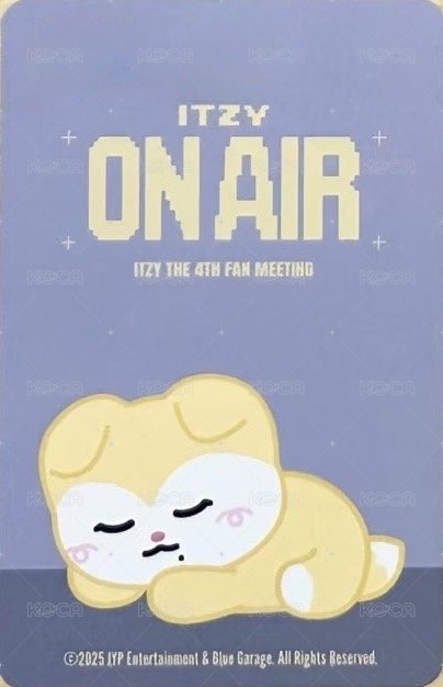 2025 FM 周邊卡 睡衣卡 背面