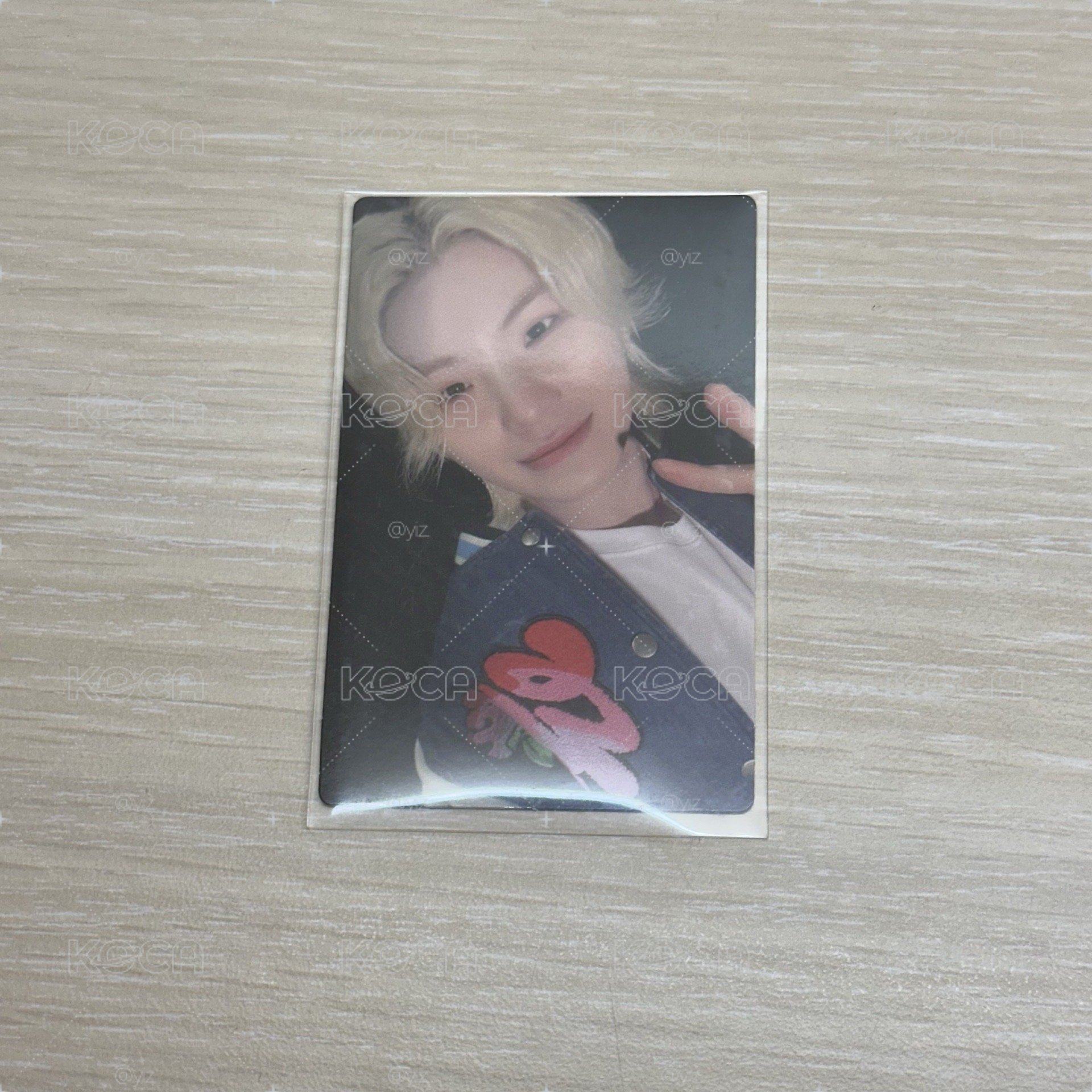 SEVENTEEN 李知勳 WOOZI  會員禮小卡
