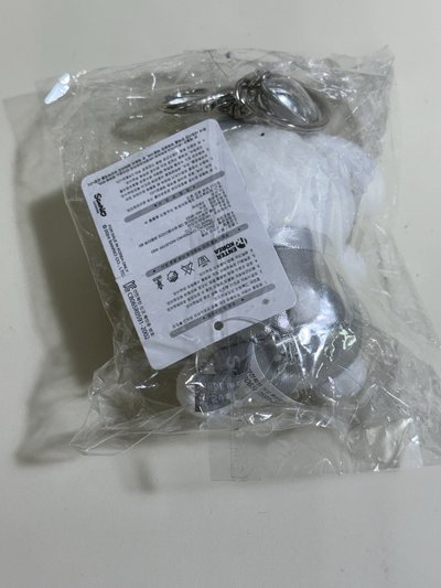 韓國限定 銀色布丁狗