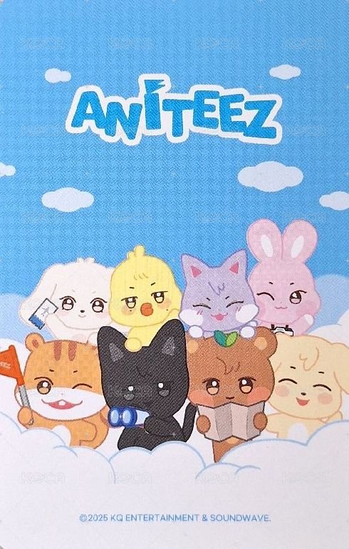 ANITEEZ IN THE CALLING 周邊卡 TRAVEL KIT 背面