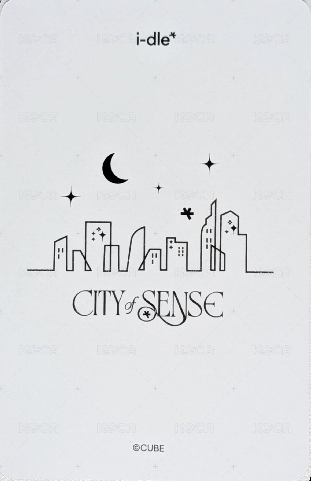 展覽快閃店 隨機卡  背面