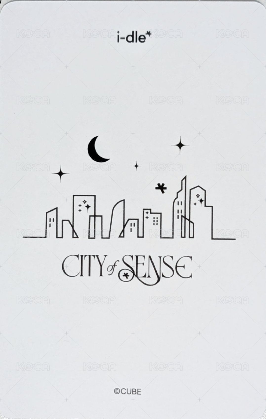 展覽快閃店 cube 隨機卡 閃卡刷 背面