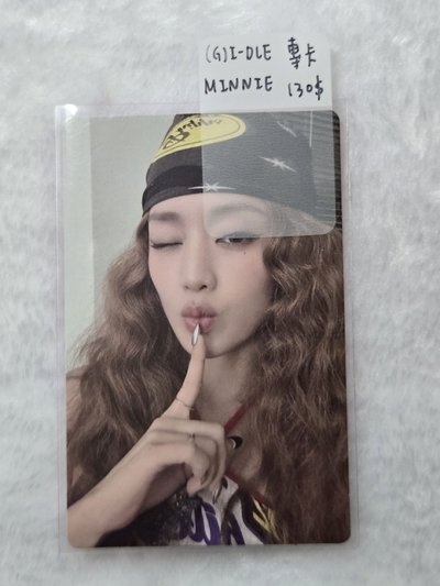 i-dle I SWAY 米妮 專輯卡🐱