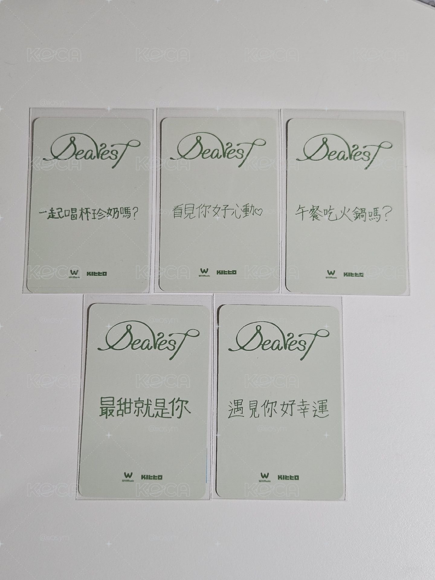 RESCENE 台北場簽售特典