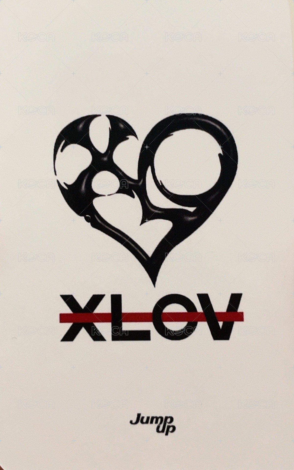 I’mma Be ju 線下2.0 簽售卡  背面