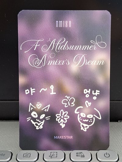 MS 童軍 莉裴雙人塗鴉卡