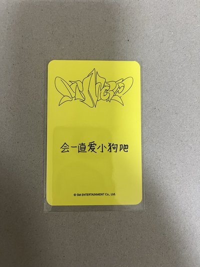 aespa winter 星河特典卡