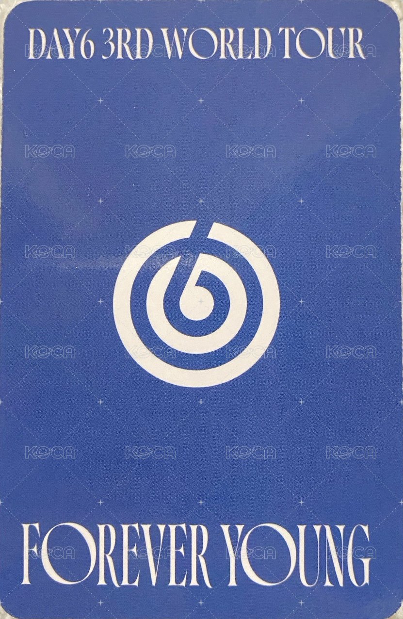 3rd世巡 釜山場DAY1 入場卡 / 場限卡  背面