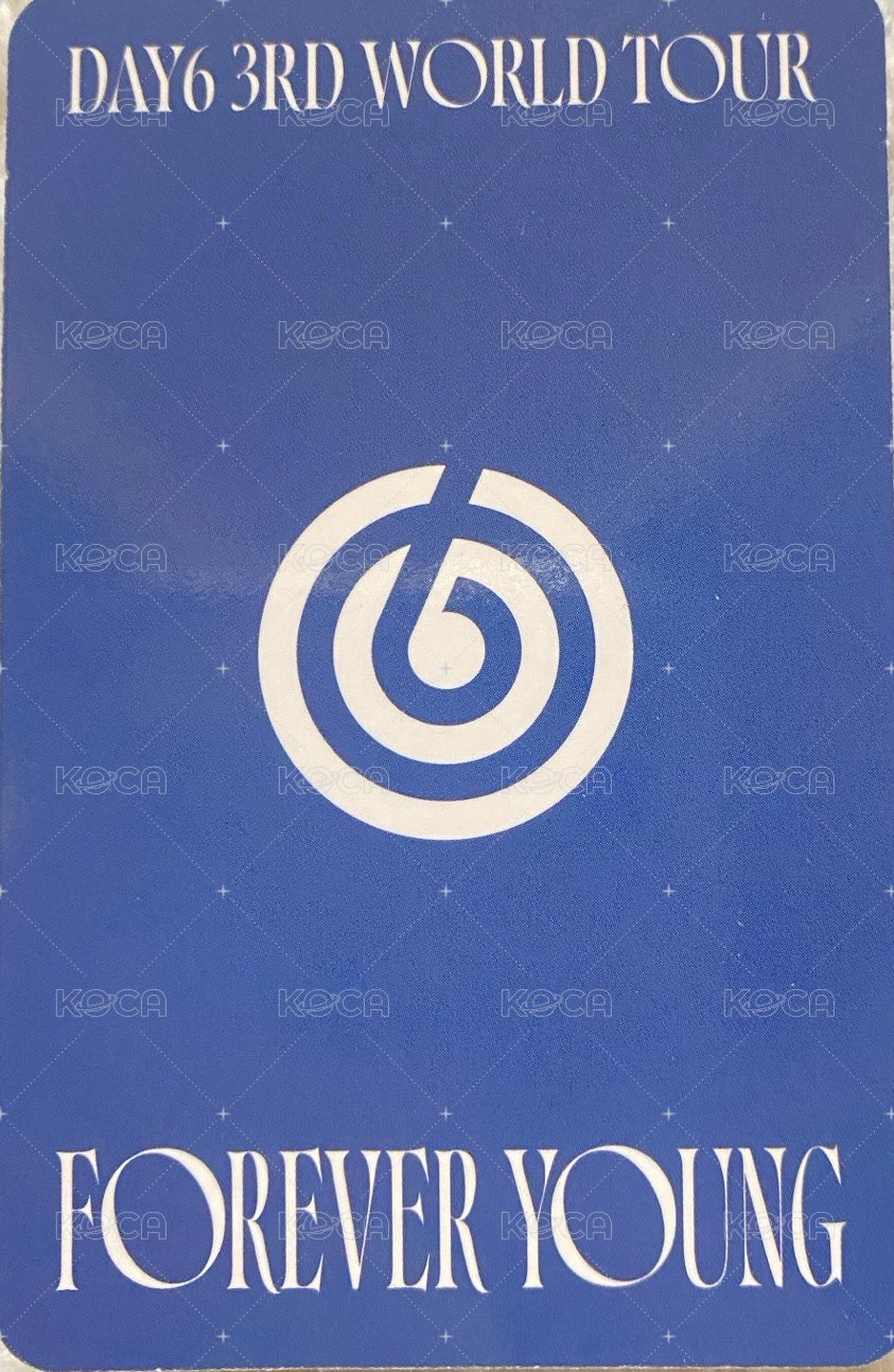 3rd世巡 釜山場DAY1 入場卡 / 場限卡  背面