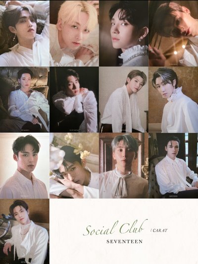 SOCIAL CLUB 明信片 檔案卡 大卡