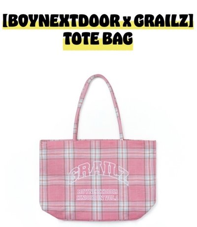 [BOYNEXTDOOR x GRAILZ] Tote Bag 托特包