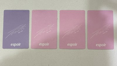 代言卡 espoir Winter
