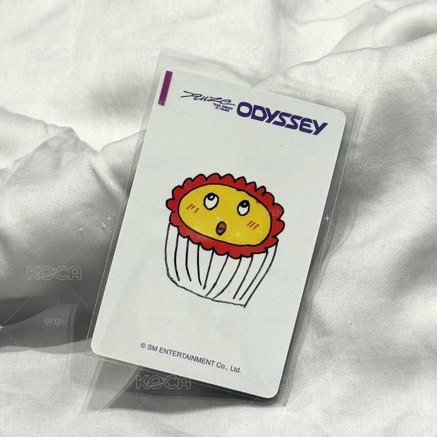 ODYSSEY km 簽售卡 一日店長 塗鴉卡背 元彬