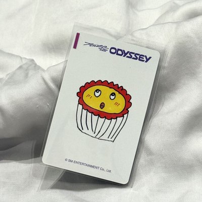 ODYSSEY km 簽售卡 一日店長 塗鴉卡背 元彬