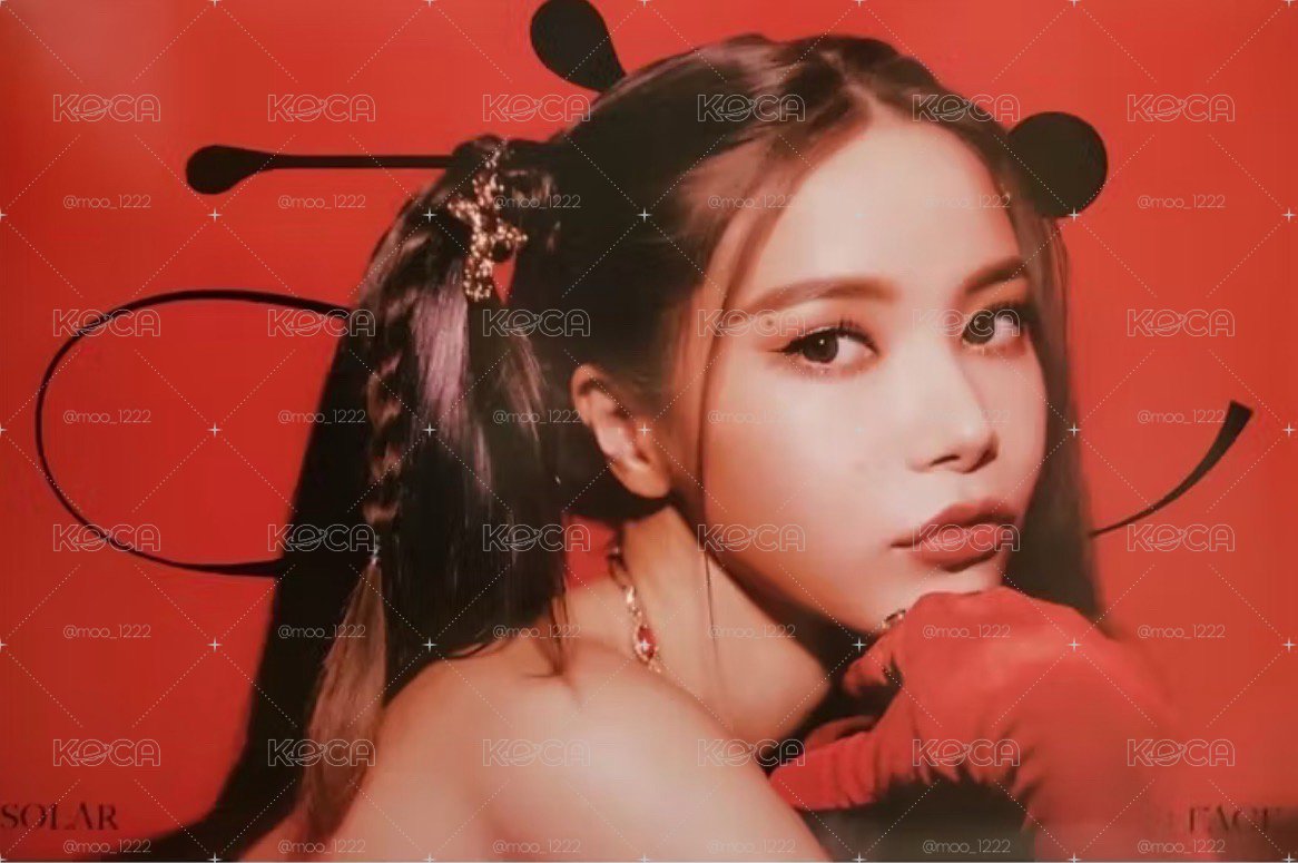 Mamamoo 個人solo海報捲