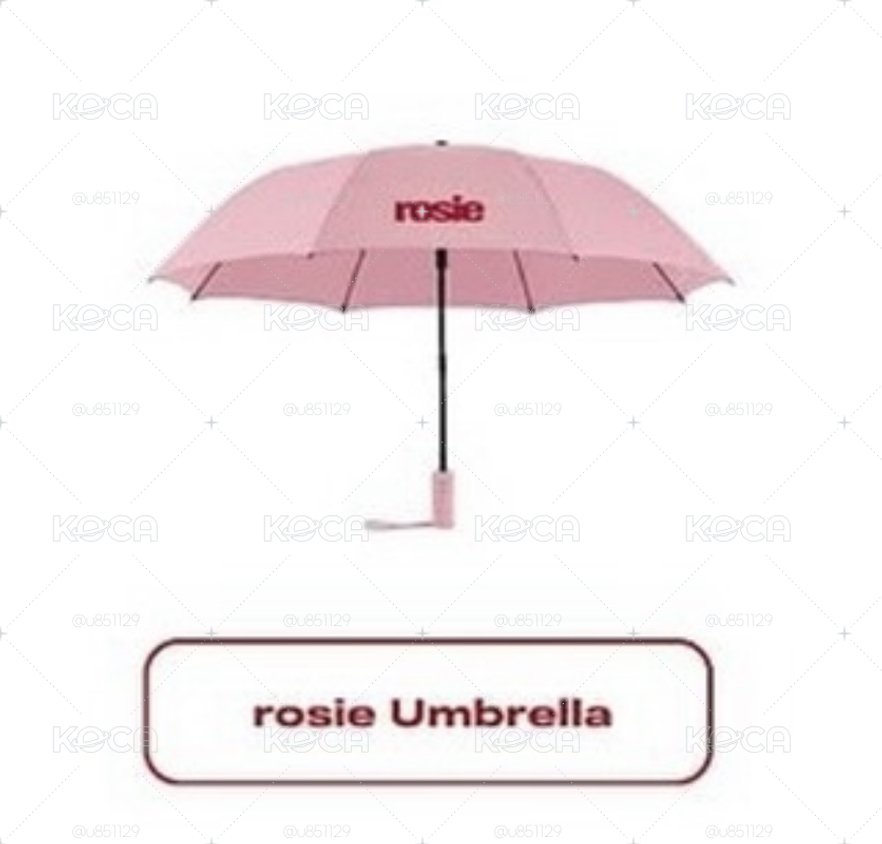 ROSÉ快閃店-LA限定粉色自動傘