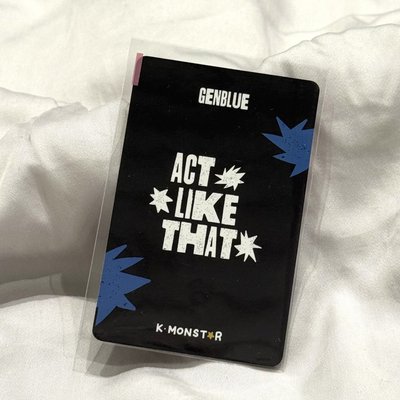 ACT LIKE THAT km 1.0 線下 簽售卡 AYAKO采甄 YUAN媛媛