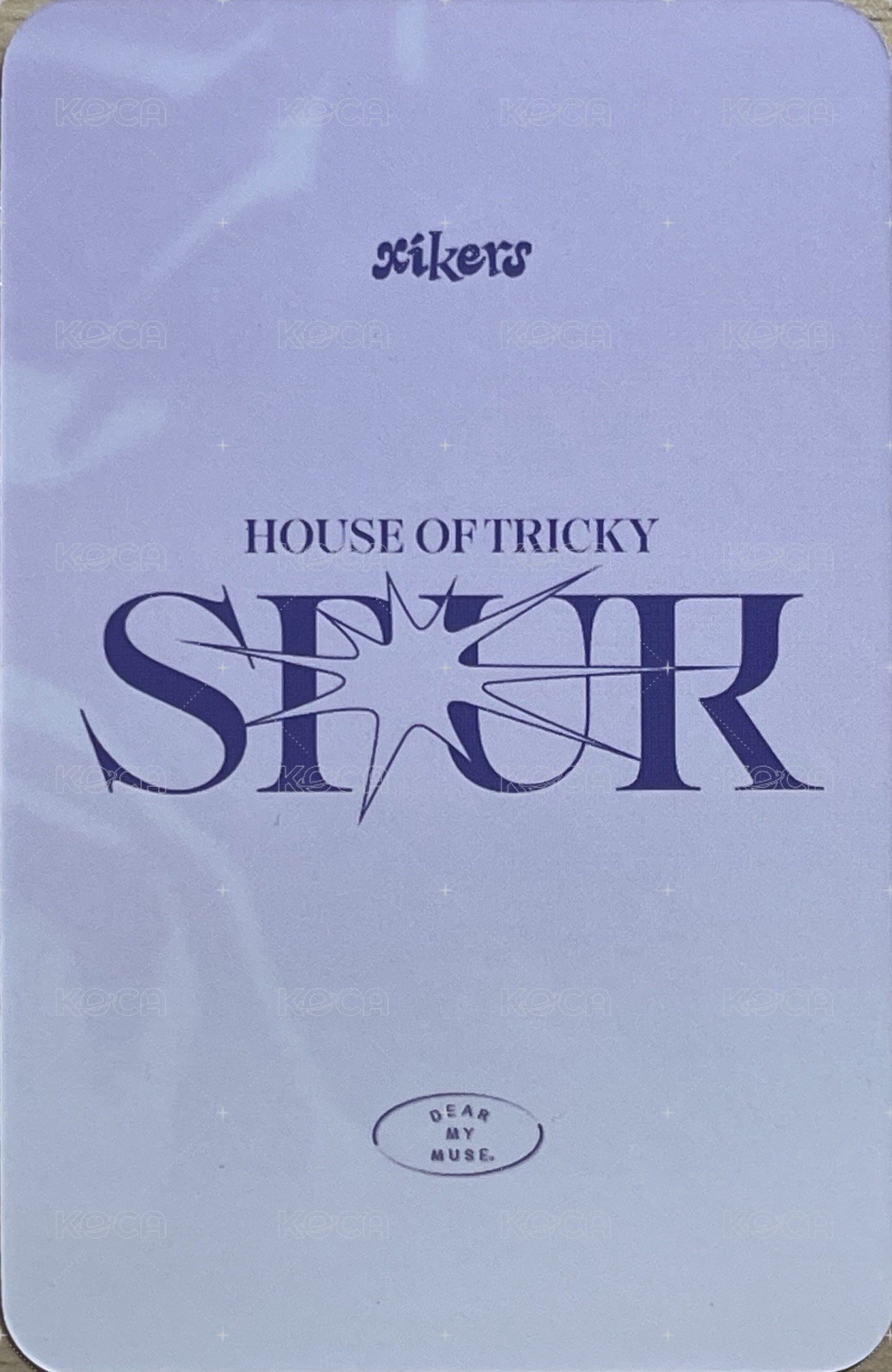 迷五 dmm 簽售卡 熊玩偶ver. 背面