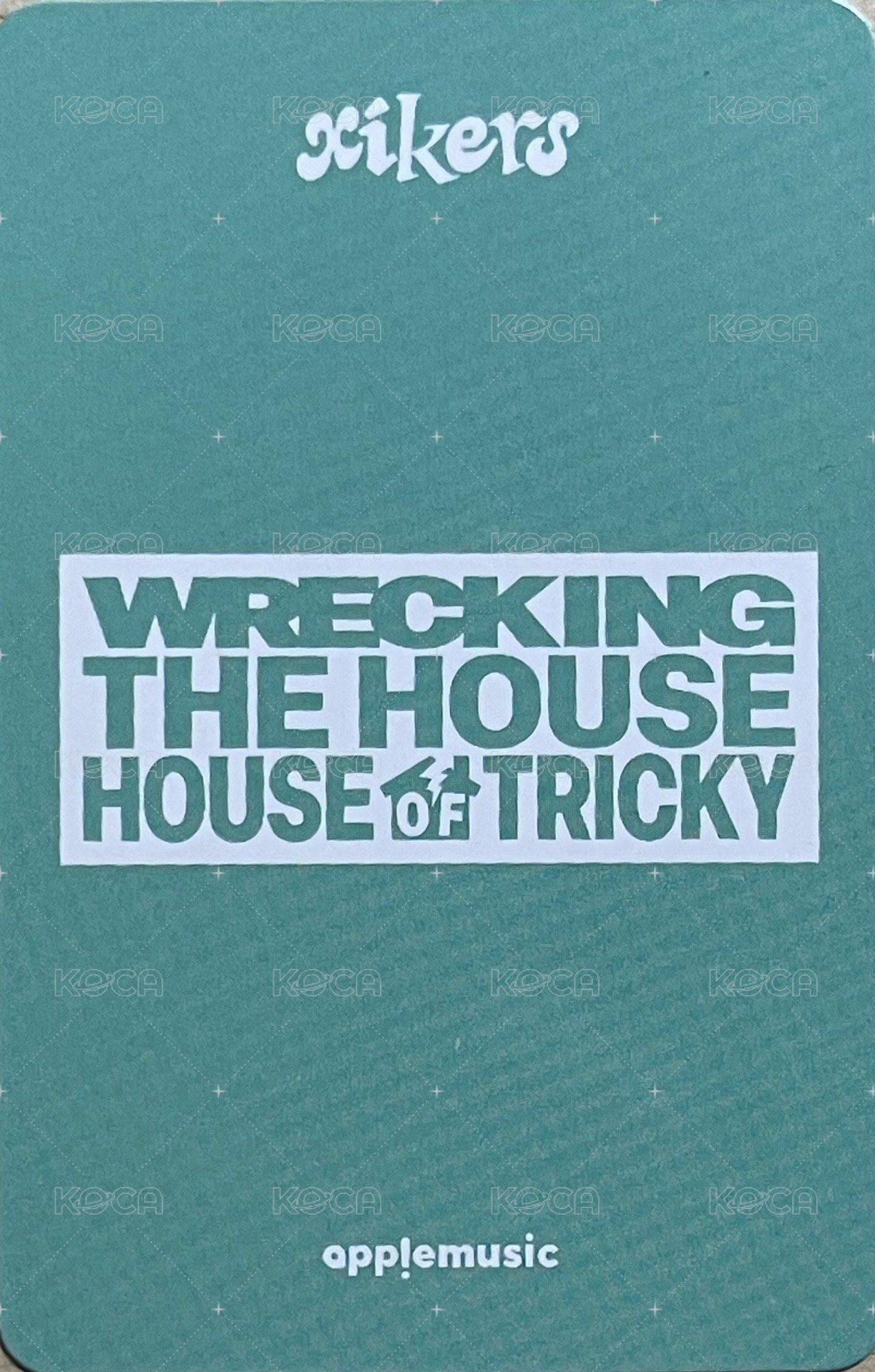 迷六 am 簽售卡 借來的漢頓ver. 背面