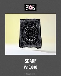 ZO&FRIENDS 圍巾 