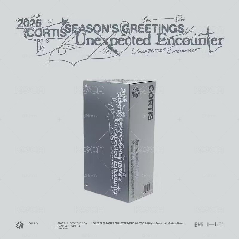 （非現）CORTIS 2026 SEASON’S GREETINGS ［三販］WVS通路（含五張特典+紙膠帶）