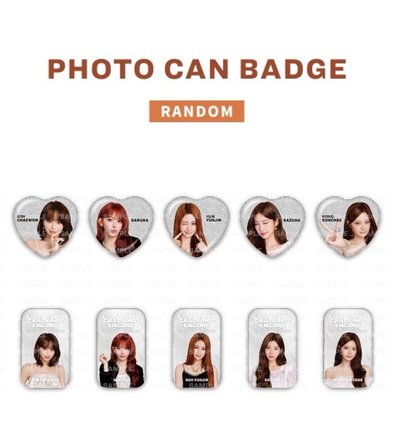 LE SSERAFIM 25‘巡迴 東蛋安可 徽章 隨機徽章