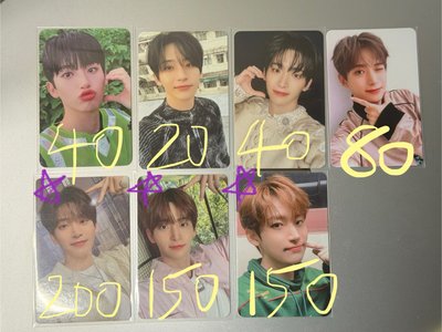 CRAVITY小卡 多具廷謨 徐宇璸 林太榮 徐宇璸 馬蒔權