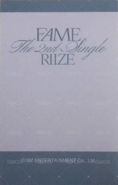 FAME 泡泡摩奇 Smini 特典卡 D版 背面