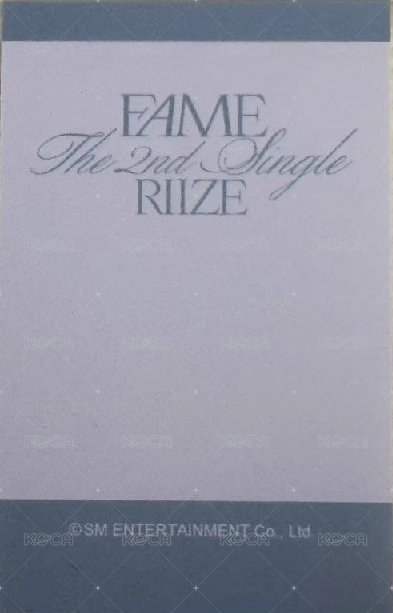 FAME 泡泡摩奇 Smini 特典卡 D版 背面