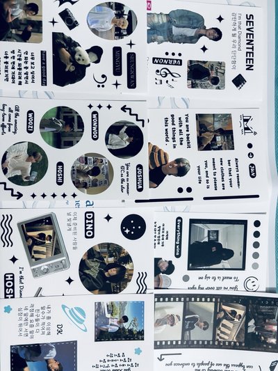 【女團/男團切膜貼紙/貼紙包隨心配】