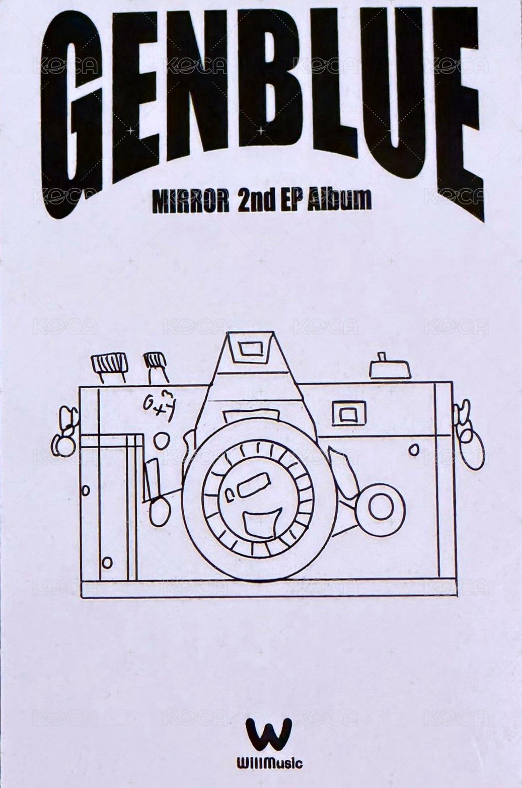 MIRROR 微樂客 簽售卡 PHOTO EVENT 背面