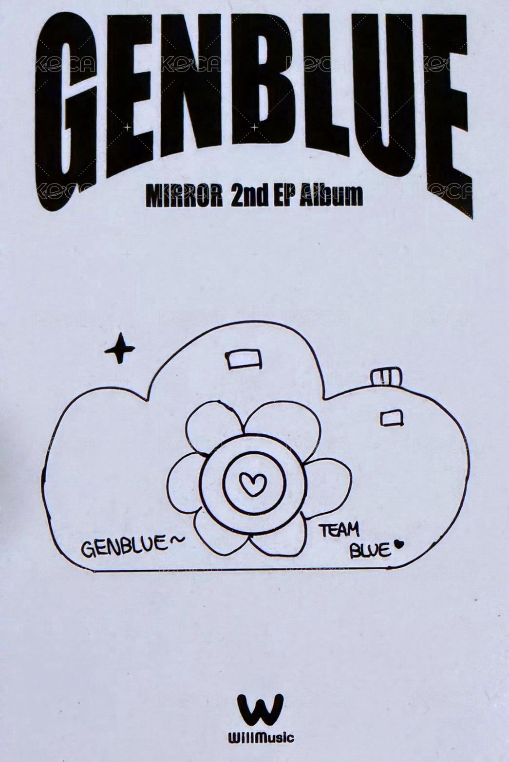 MIRROR 微樂客 簽售卡 PHOTO EVENT 背面