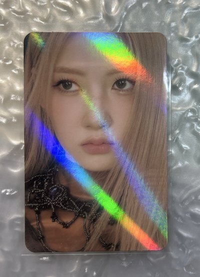 BM YG單封預售 閃卡&手寫卡背