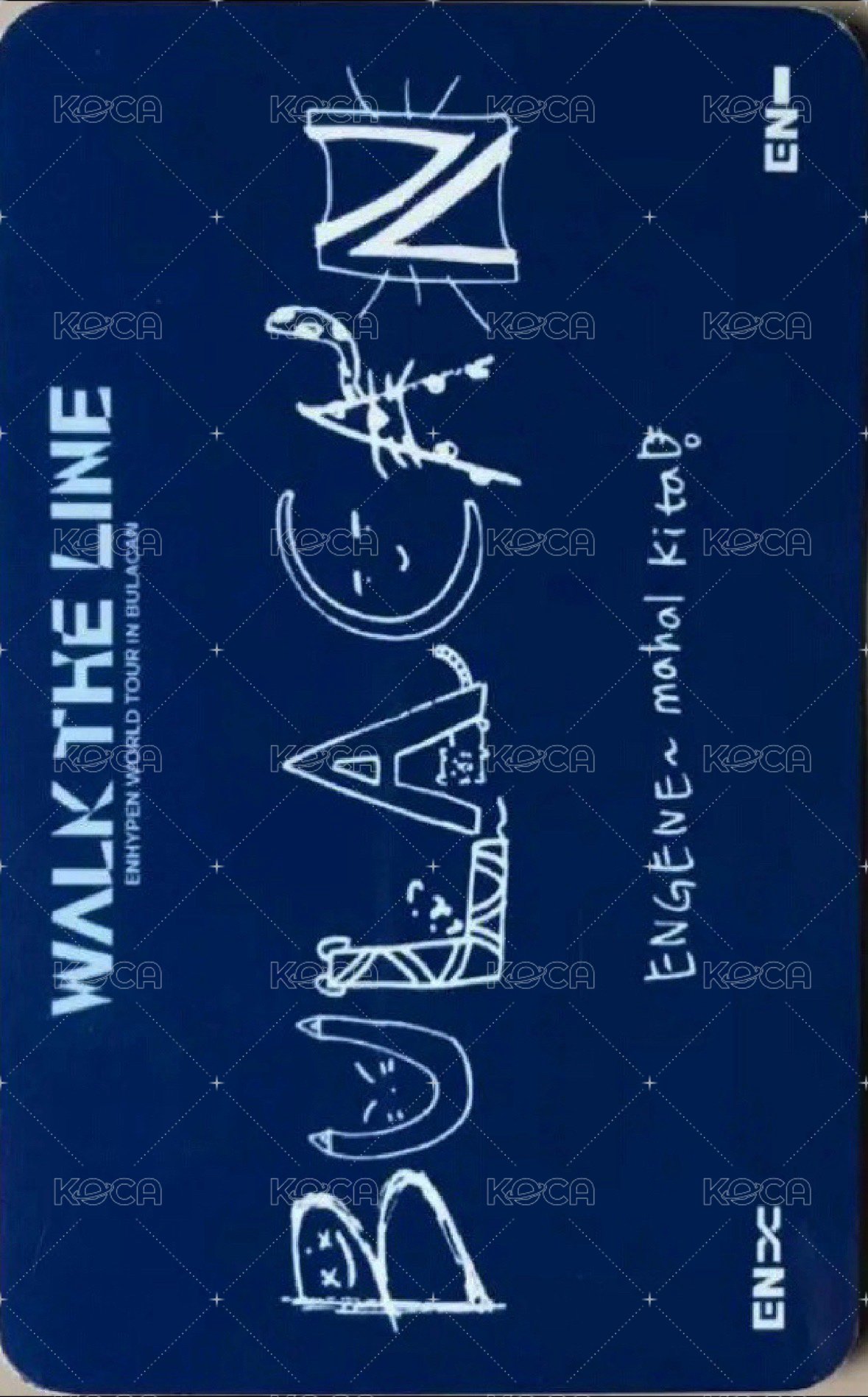 WTL世巡 入場卡 / 場限卡 布拉甘zone禹 背面