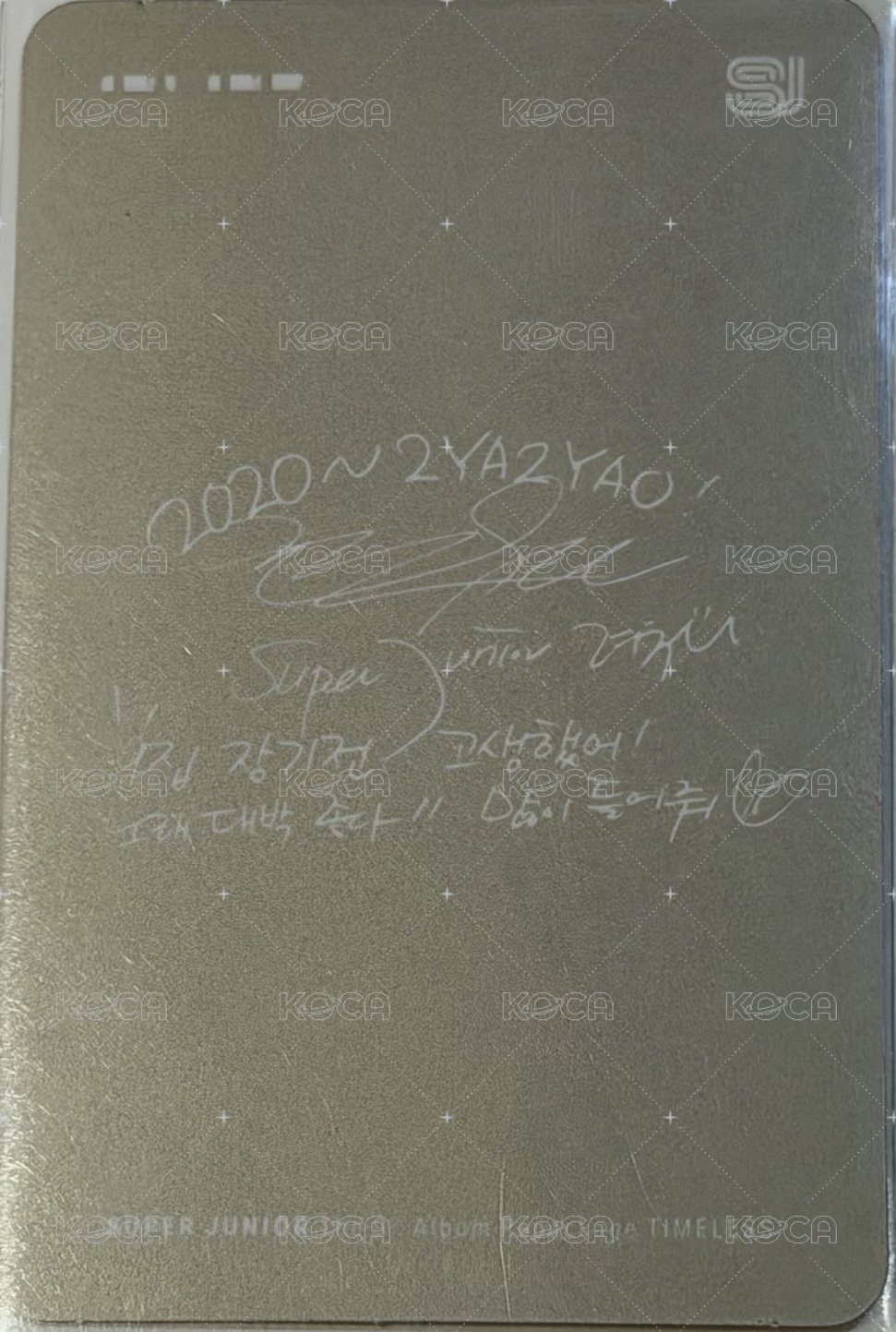 9輯後續 專輯卡  背面