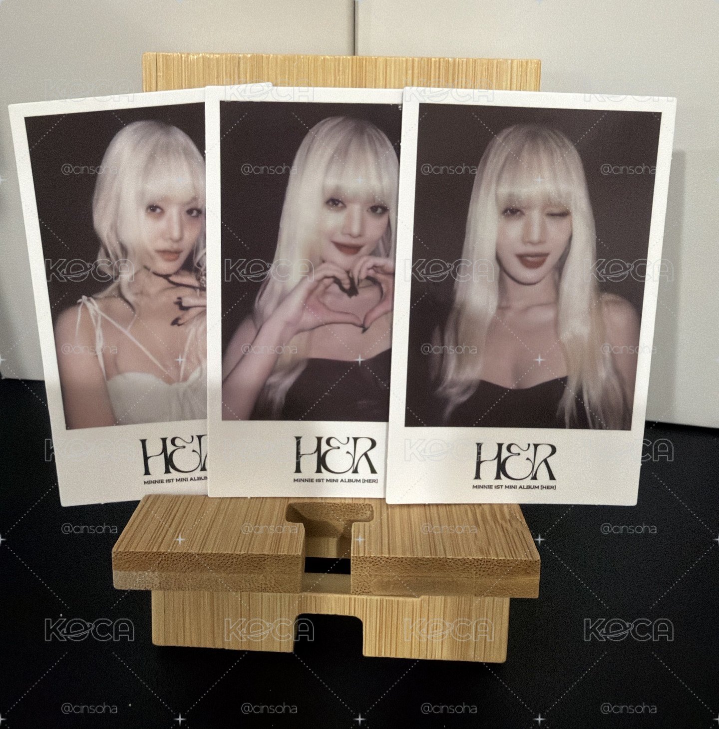 MINNIE HER WEVERSE 拍立得