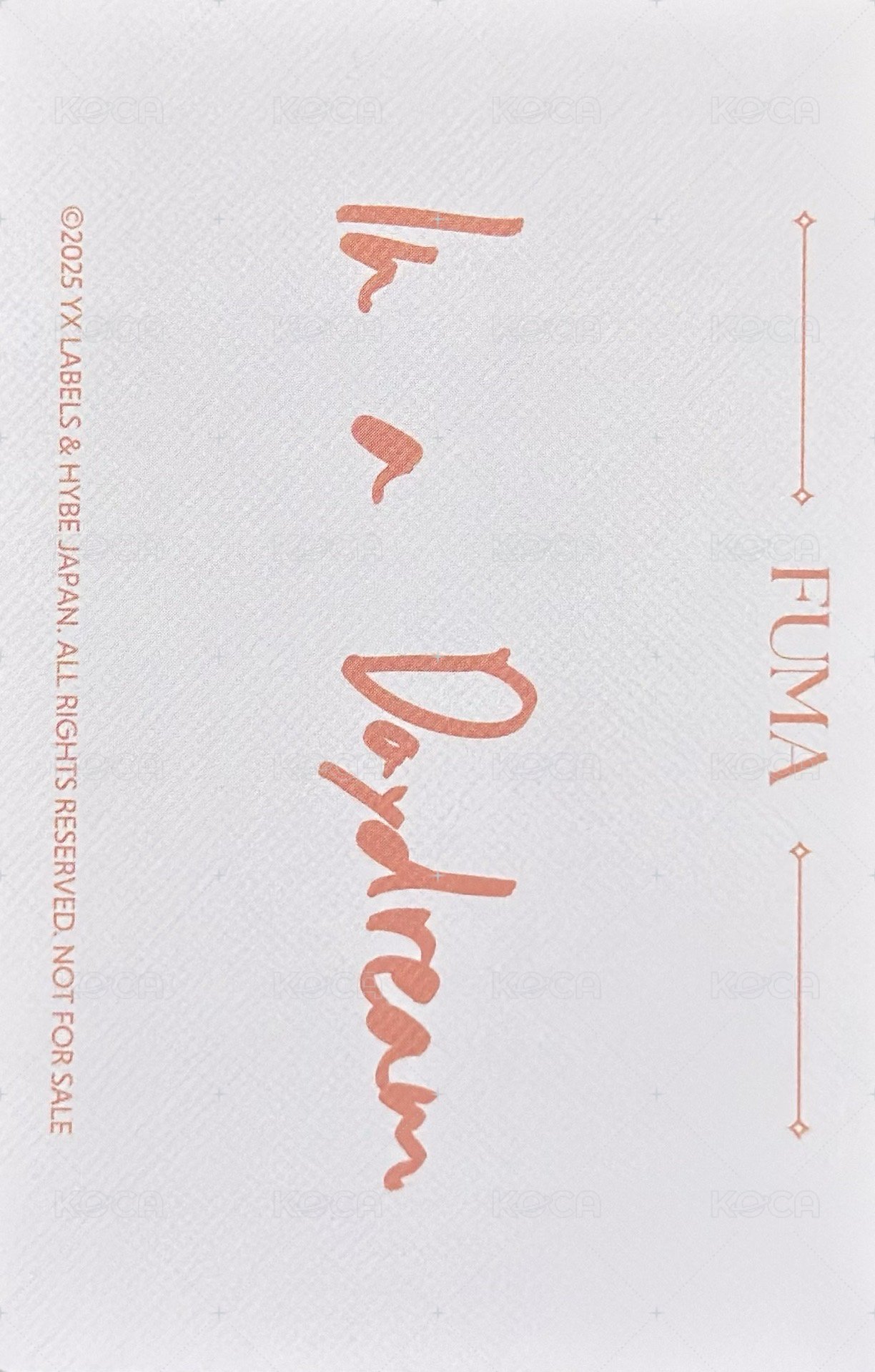 2026年曆 A版 年曆卡  背面