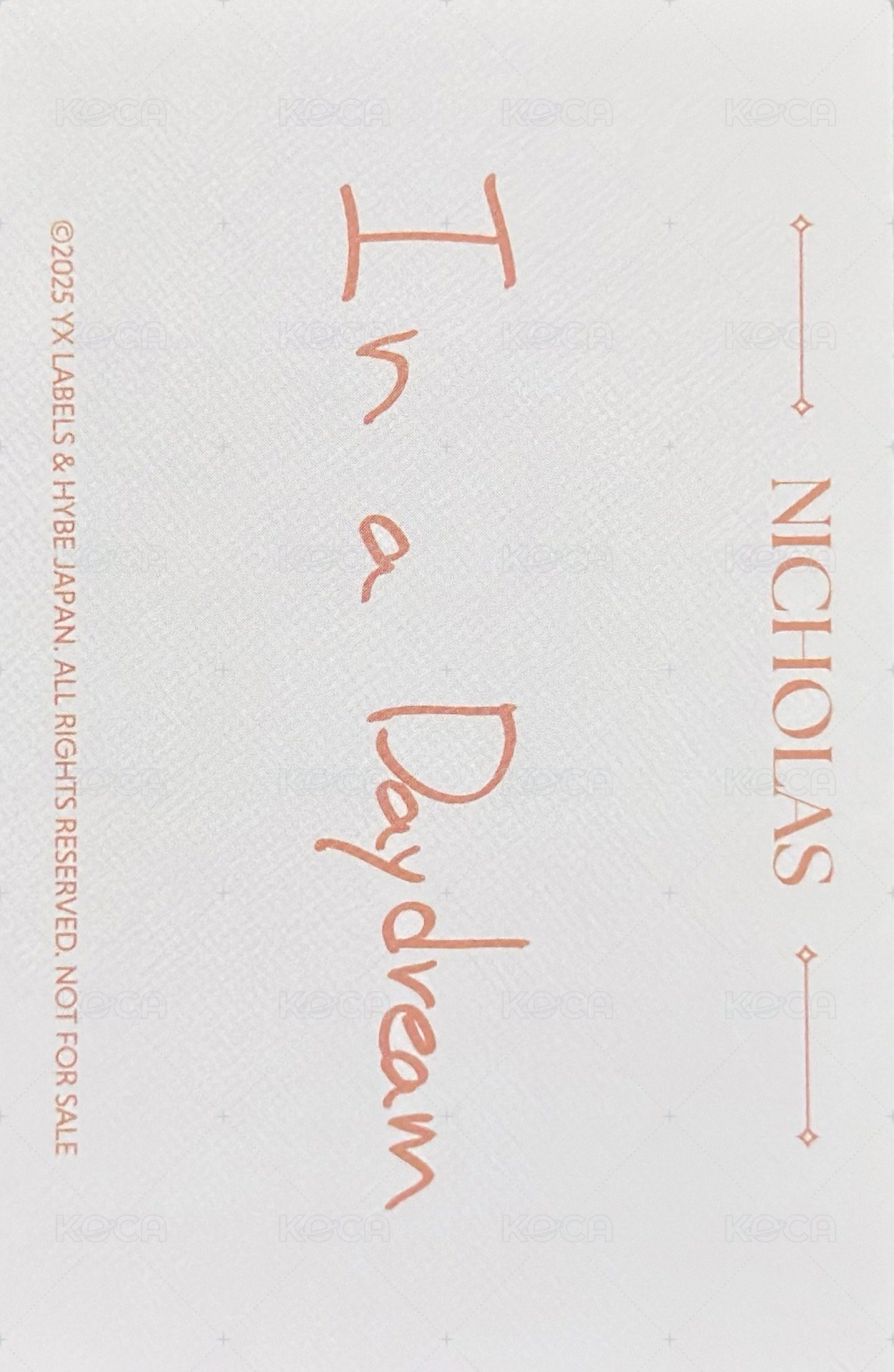 2026年曆 A版 年曆卡  背面