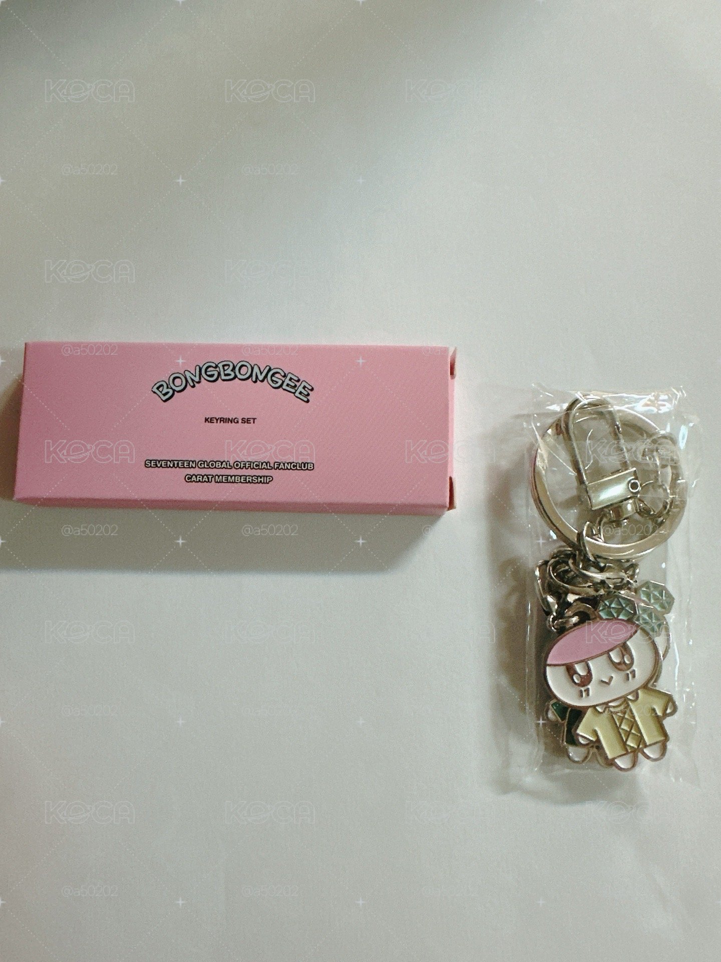 Seventeen 9期會員禮-蹦蹦鑰匙圈
