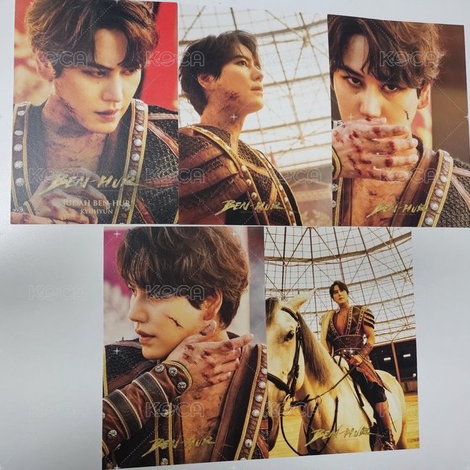 Ben Hur 音樂劇周邊 明信片  背面
