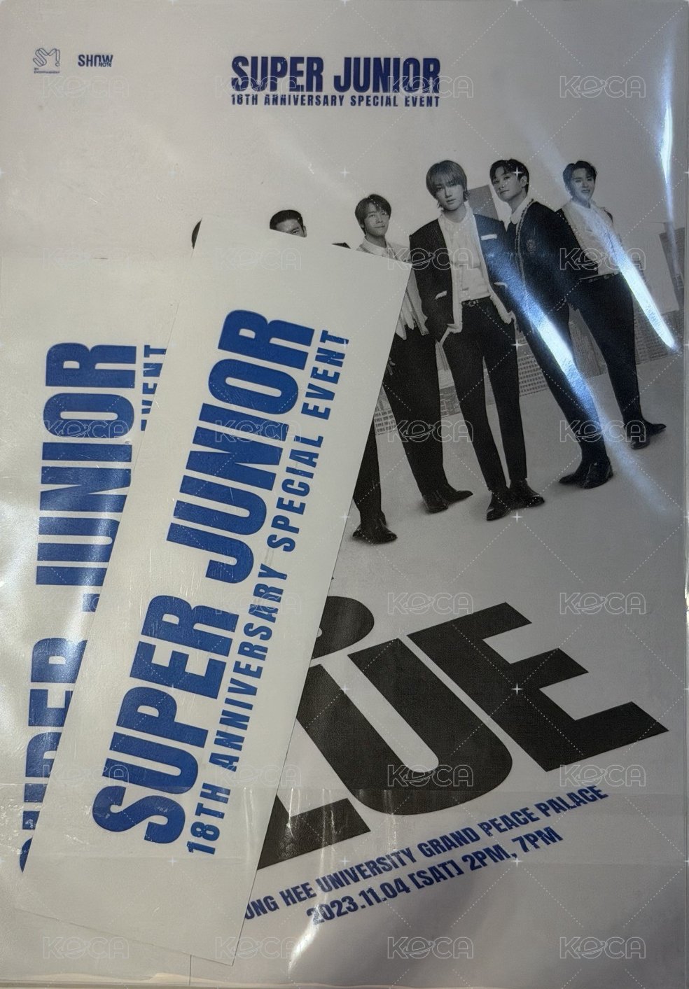 18周年fm入場禮 入場卡 / 場限卡  背面