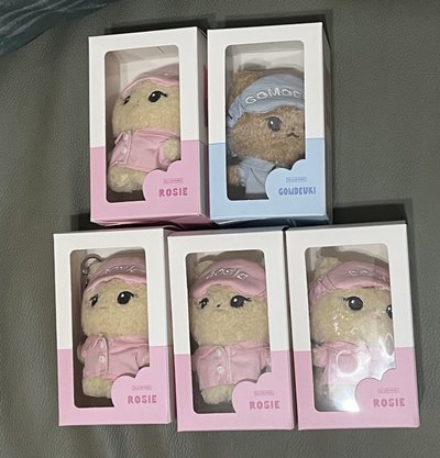 BLACKPINK [BPTOURMSH] 睡衣系列 迷你吊飾