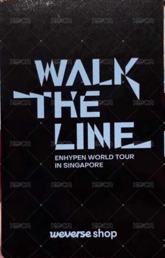 WTL世巡   入場卡 / 場限卡 新加波場限卡元 背面