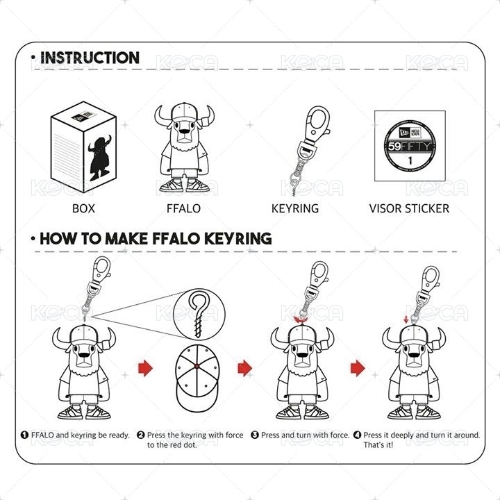 LE SSERAFIM_FFALO FIGURE (BLUE)