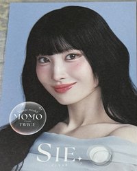 MOMO X SIE. 明信片 SIE美瞳明信片（藍版）