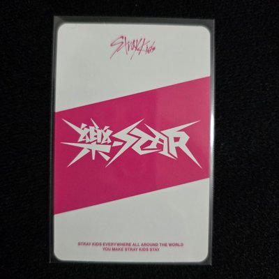 Stray Kids 樂-STAR 韓通MP 特典卡🐽🐰彰彬