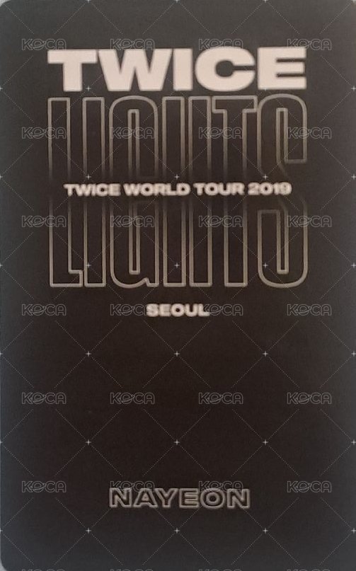 三巡 演唱會 DVD / CD 卡 演唱會卡 背面