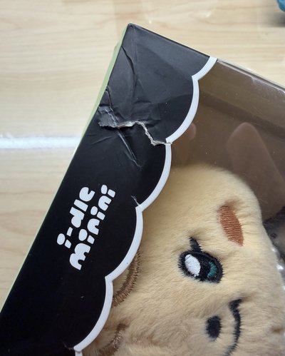 嚴重盒損未拆麵盒娃